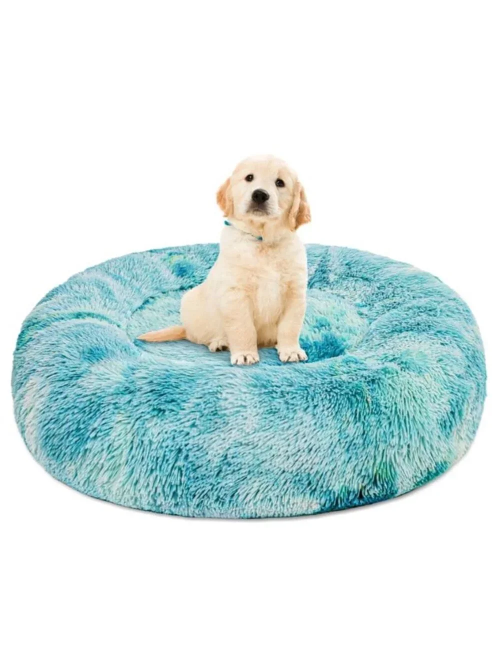 Calming Donut Pet Bed for Medium Dogs 24